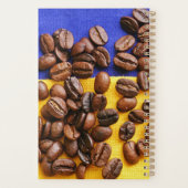 Funky Coffee Lover Beans Texture Planner (Achterkant)