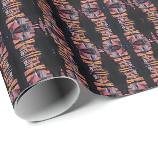 Funky Color Collage Funky Trends Cadeaupapier (Rol Hoek)