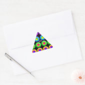 Funky Colorful 3D Circles Sticker (Envelop)