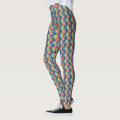Funky Colorful Abstract Leggings (Links)