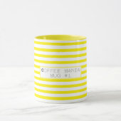 Funky Colorful Coffee Mania Mok #1 Cup (Midden)