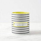 Funky Colorful Coffee Mania Mok #1 Cup (Midden)