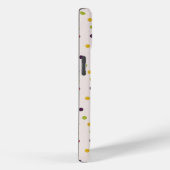 Funky Colorful Dots Pattern Monogram Case-Mate iPhone Case (Achterkant / Rechts)