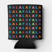 Funky Colorful Fun FA LA Holiday Season Blikjeskoeler (Achterkant)