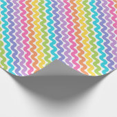 Funky Colorful Pattern Cadeaupapier (Hoek)