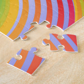 Funky Colorful Puzzle Legpuzzel (Zijkant)