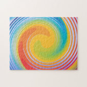 Funky Colorful Puzzle Legpuzzel (Horizontaal)