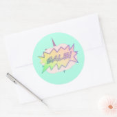 Funky Comic Starburst Sale Sticker - Oogstvorming (Envelop)