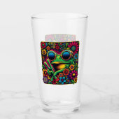 Funky Cool Frog Vredesteken Glas (Voorkant)