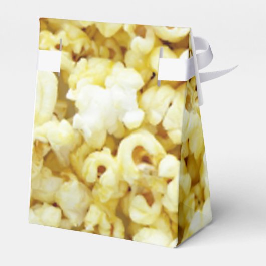 Funky Cool Popcorn Design Bedankdoosjes (Achterkant)