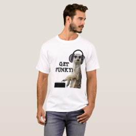 Funky coole quat dj t-shirt