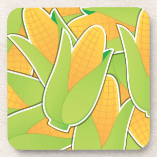 Funky corn bier onderzetter