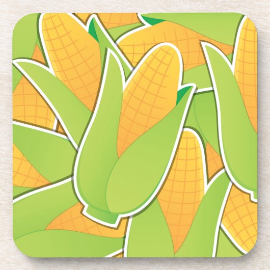 Funky corn bier onderzetter (Voorkant)