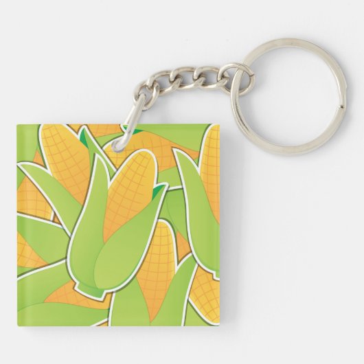 Funky corn sleutelhanger (Achterkant)