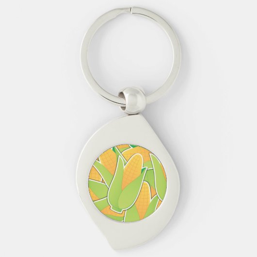 Funky corn sleutelhanger (Voorkant)