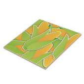 Funky corn tegeltje (Zijkant)