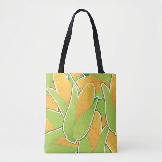 Funky corn tote bag (Voorkant)