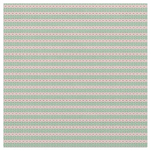 Funky Cottagecore Boho Christmas Stripe Patroon Stof