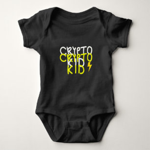 Funky Crypto Kind Energy Power Sign Romper