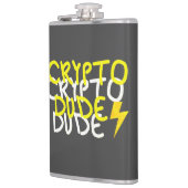 Funky Crypto Man Energy Power Sign Heupfles (Links)