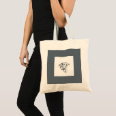 Funky Cute Sheep Ram Tote Bag (Voorkant (product))