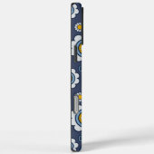 Funky Daisy's In Blauw Case-Mate iPhone Case (Achterkant / Rechts)
