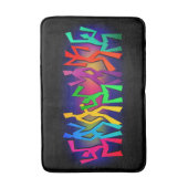 Funky Dancers Badmat (Voorkant Verticaal)