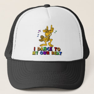 Funky Dansende Kat is unieke regenboogautisme Trucker Pet