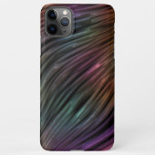 Funky Dark Blauwgroen Blue 3D Art Patroon iPhone Hoesje (Achterkant)