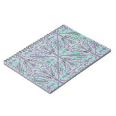 Funky Design Bloem Geometrisch Notitieboek (Linkerzijde)