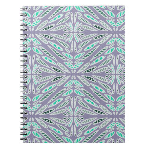 Funky Design Bloem Geometrisch Notitieboek