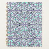 Funky Design Bloem Geometrisch  Planner (Voorkant)