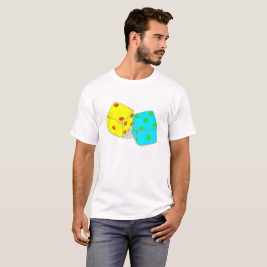 Funky Dice T-shirt (Voorkant volledig)
