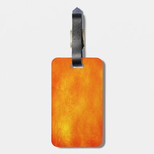 Funky Dinosaur Band Bagagelabel (Achterkant verticaal)