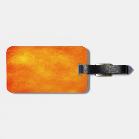 Funky Dinosaur Band Bagagelabel (Achterkant horizontaal)