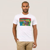Funky Dinosaur Band T-shirt (Voorkant volledig)