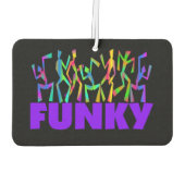 Funky disco dansers auto luchtverfrisser (Achterkant)
