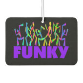 Funky disco dansers auto luchtverfrisser (Voorkant)