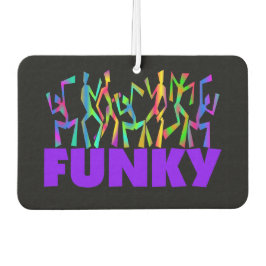 Funky disco dansers auto luchtverfrisser