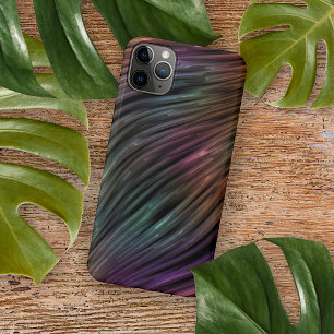 Funky donkere turquoise blauwgroene 3D-kunstpatroo iPhone 16 Pro Max Hoesje