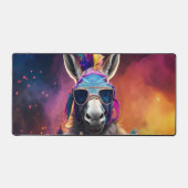 Funky Donkey Blue Glasses Bureaumat (Voorkant)