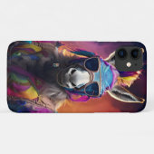 Funky Donkey Blue Glasses Case-Mate iPhone Case (Achterkant (horizontaal))