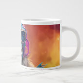 Funky Donkey Blue Glasses Grote Koffiekop (Rechts)