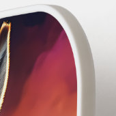 Funky Donkey Blue Glasses Pickleball Paddle (Links Detail)