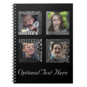 Funky Doodle Afbeelding Lijst Collage Notitieboek (Voorkant)