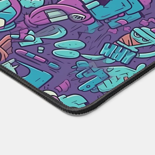 Funky Doodle Monster Bureaumat (Hoek)