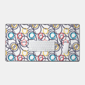 Funky Doodles Cirkels Bureaumat (Keyboard & Muis)