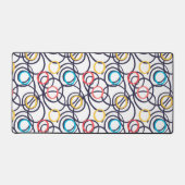 Funky Doodles Cirkels Bureaumat (Voorkant)