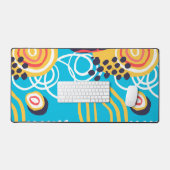 Funky Doodles on Aqua Bureaumat (Keyboard & Muis)