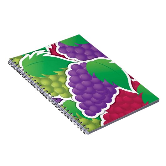 Funky-druiven Notitieboek (Rechterzijde)